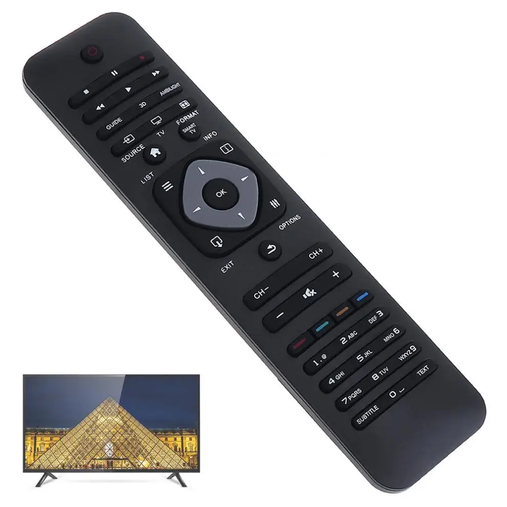 Universal TV Remote Control with Long Transmission Distance for Philips
