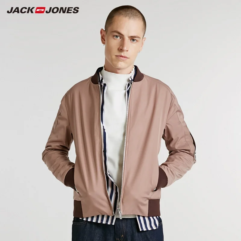 

Jack&Jones Men's Spring Contrasting Splice Jacket E|218321513
