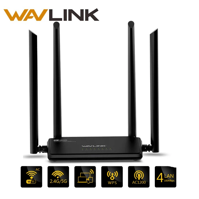 Wavlink AC1200 High Power Wireless Wifi Dualband Router 2