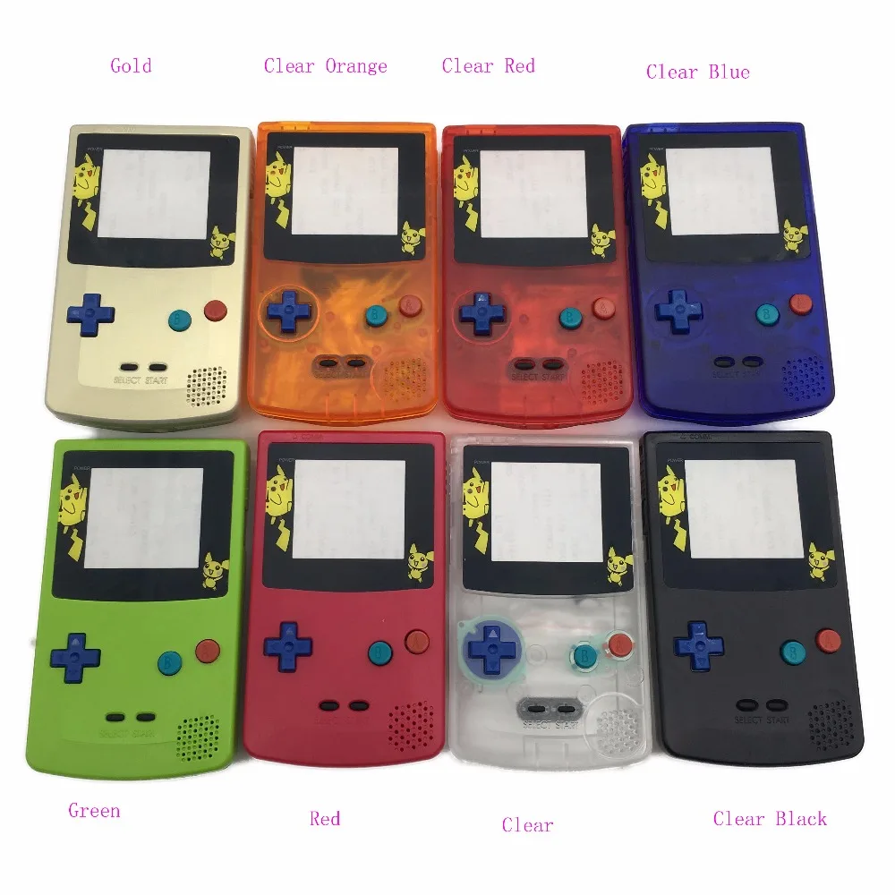 

8sets For Limited Housing Shell Case Cover Replacement For Nintendo GBC Gameboy Color Console