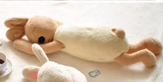 70cm Japan toy big long ears le sucre sleep rabbit plush doll stuffed bunny cloth soft toys baby kids sleep toys