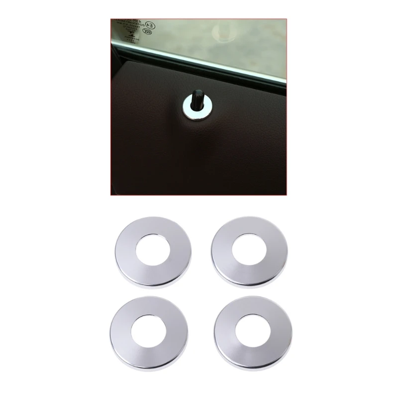 

Car door pin decoration covers trim for Mercedes Benz C/E Class W205 W213 GLC