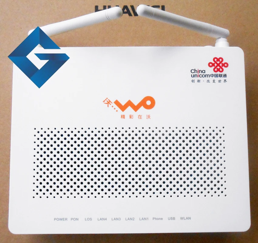 Оригинал Hua wei HG8347R GPON ONU ONT с 1 GE + 3 fe LAN портами * телефонный порт wifi английская
