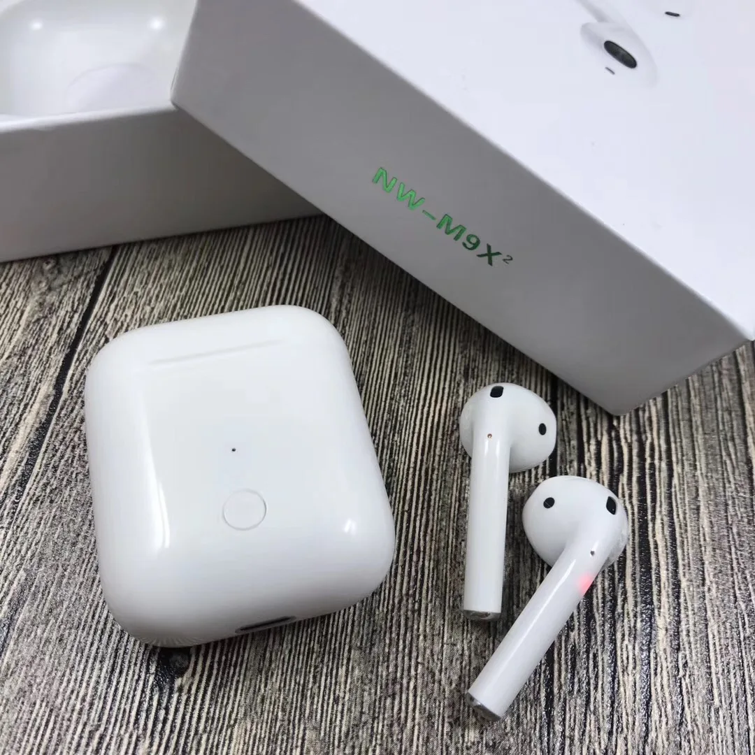 

Dual Calling M9X Twins Wireless Stereo Earphone Touch Key Auto Pairing Bluetooth Earbuds With Charging Box For iPhone Android