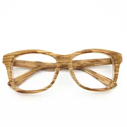 Belight оптические мужские деревянный узор классические квадратные очки оправа дизайнерские оптические очки Мода рецепт очки