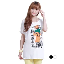 Fashion print t shirt short sleeve for summer pregnant women font b clothes b font