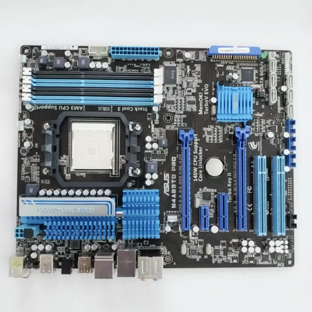 

ASUS M4A89TD PRO Motherboard AMD Deluxe AM3/DDR3 All Solid State 90%new
