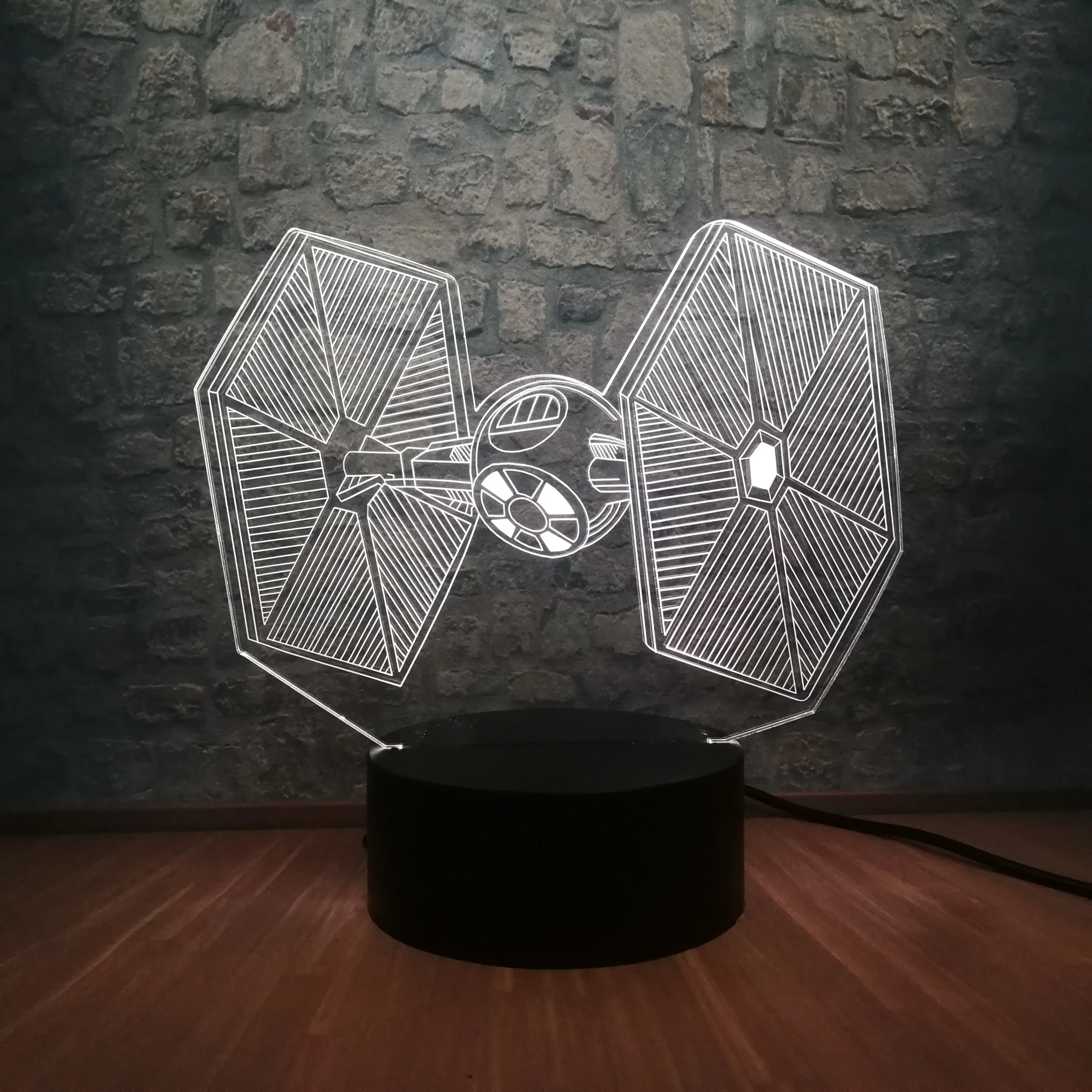Звездные войны Вейдер галстук бабочка портативный фонарь 3D светодиодный