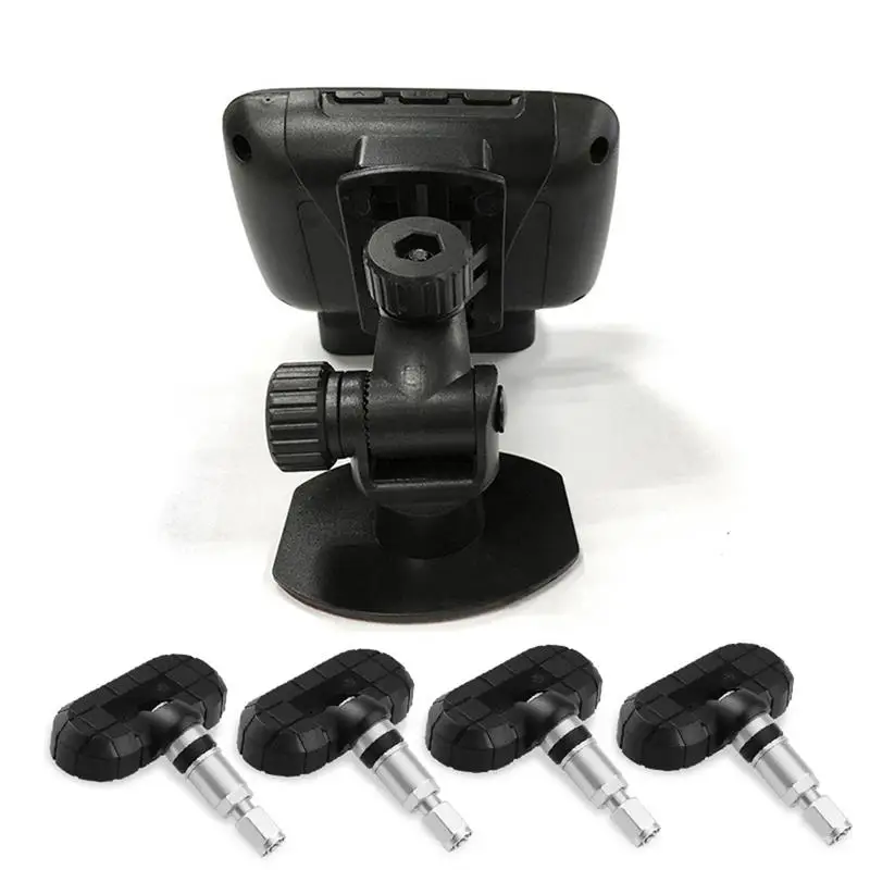 CAREUD U901 Car Wireless Accurate TPMS Tire Pressure Monitoring System With 4 External Sensors LCD Display Built-in Battery