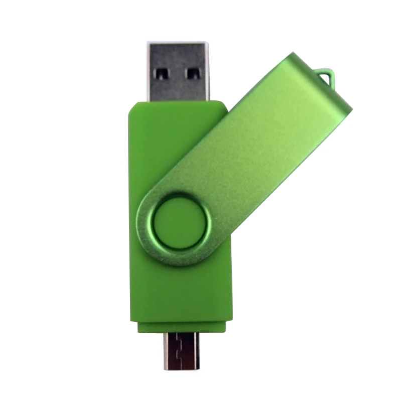 Металлический флеш-накопитель Memorias USB Creativas с логотипом на заказ, флеш-накопитель Usb 4 ГБ 8 ГБ 16 ГБ 32 ГБ OTG USB 2,0, флешка для телефона