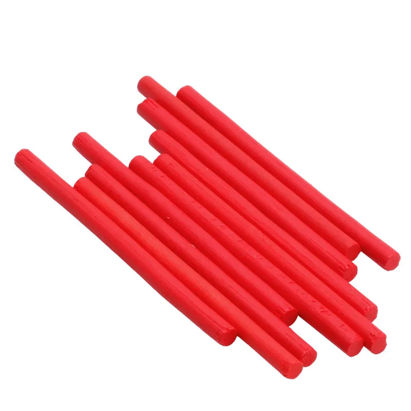 

50pcs Pop Food Sucker Bamboo Sticks Chocolate Cake Lollipop Sweet Candy DIY HandCrafts Five Color