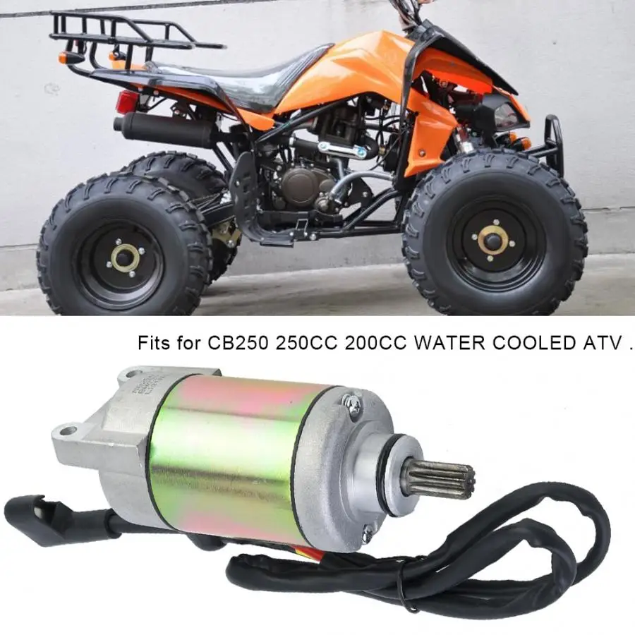 Anlasser Motorrad Anlasser Passend für CB250 250CC 200CC WATER COOLED ATV 
