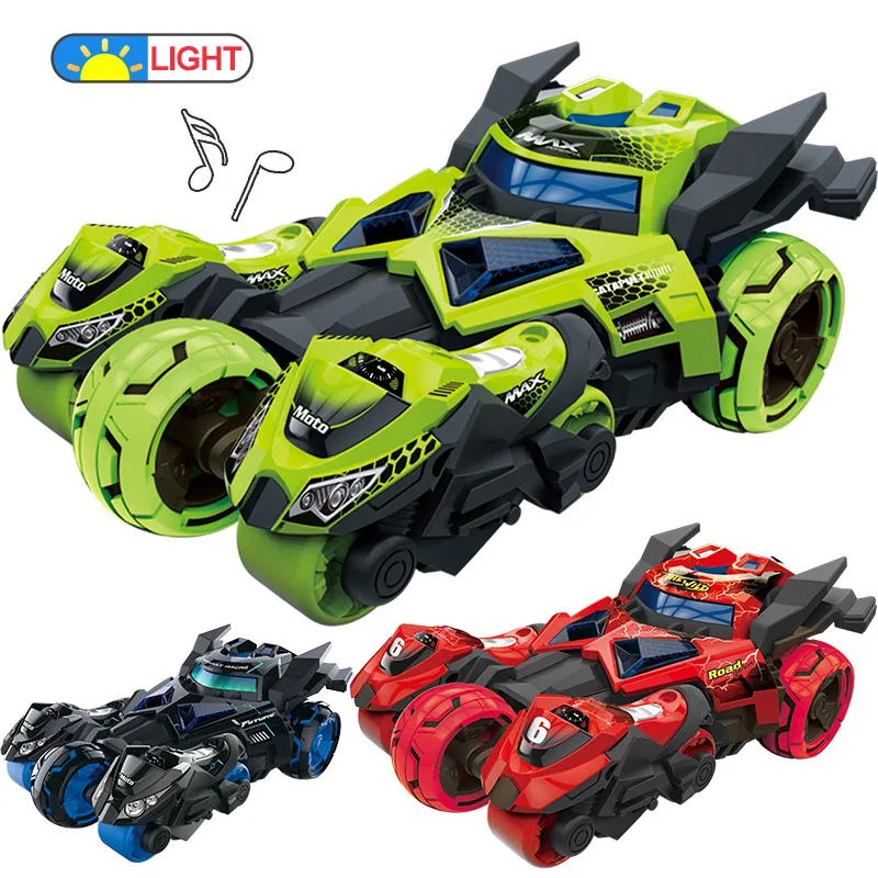 

3 color 1:32 Bat Chariot Alloy Ejection Motorcycle Metal Pull Back Car Diecast Vehicle Sound Light Kids Car Model toys