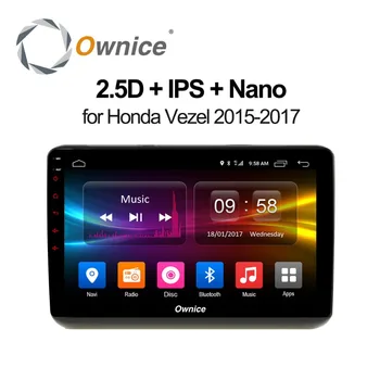 

Ownice c500+ Android 8.1 Car DVD Player 8 Core 2GB RAM 4G LTE WIFI BT GPS map Radio camera OBD2 TPMS For Honda Vezel 2015-2017