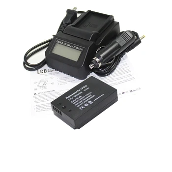 

LP-E12 LP E12 LPE12 Battery + LCD Fast Charger kit For Canon EOS M M2 100D Kiss X7 Rebel SL1 EOS M EOS M2 EOS 100D DSLR Camera