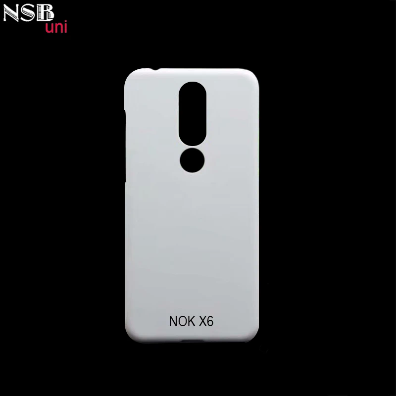 10 Pieces Matte White Phone Case for Nok X6 Printed Mobile Covers 3D Sublimation Printing Cell For | Аксессуары для телефонов