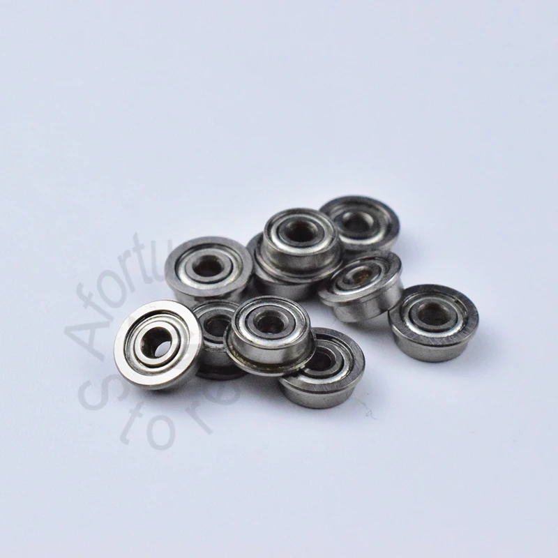 MF62ZZ 2*6*7,2*2,5*0,6(мм) 10 опорный фланец подшипники MF62ZZ хромированная сталь глубокий паз подшипник
