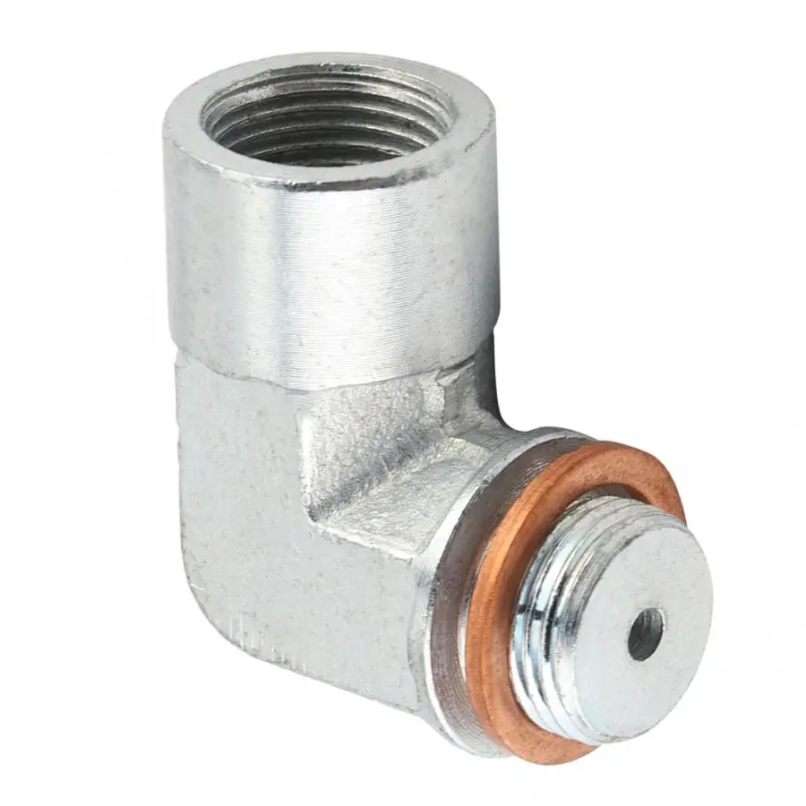 

O2 Oxygen Sensor 90 Degree O2 Bung Extension M18*1.5 O2 Oxygen Sensor Angle Extender Spacer Adapter Car Accessories