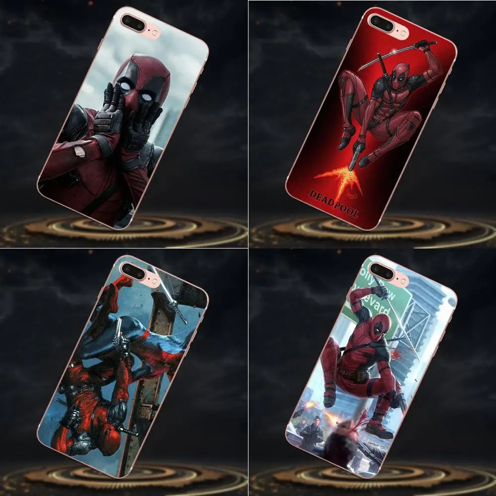 

Soft Protective Case For Huawei P7 Honor 4C 5A 5C 5X 6 6C 6A 6X 7 7X 8 9 V8 V10 Y3II Y5II Y6II G8 Play Lite Super Hero Deadpool