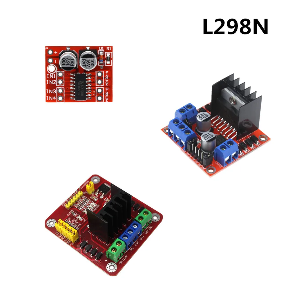 Умная электроника L298N шаговый двигатель постоянного тока Драйвер щит расширения макетная плата для arduino DIY автомобиля робота