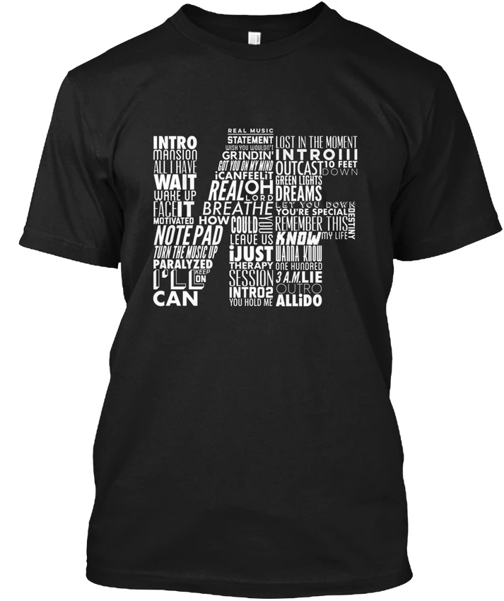 

Nf Word Collaboration Design - Intro Wait Can Real Popular Tagless Tee T-Shirt