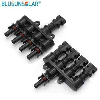 

Wholesale PV Solar Panel T Branch 4 In 1 Connector TUV Solar Connector Male And Female Solar Pv Connector FS0144 Solar