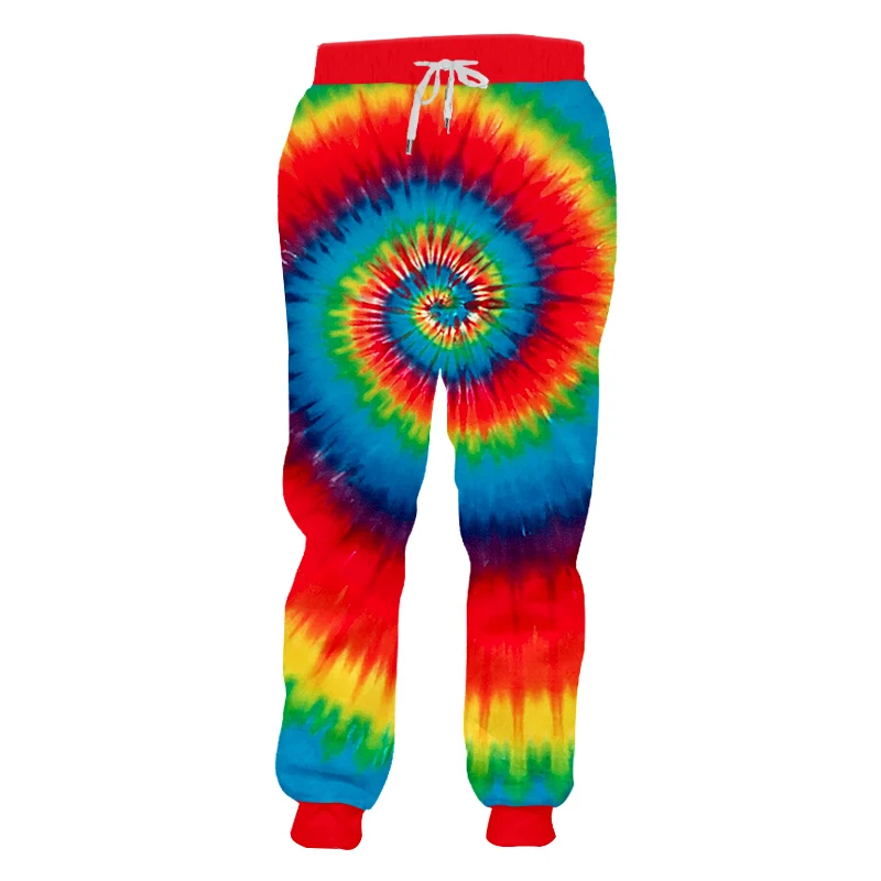 OGKB Jogger pants Hombre, лидер продаж, Длинные свободные 3D спортивные штаны с принтом радуги, хип-хоп, большие размеры, 5XL, одежда унисекс, весенние спортивные штаны - Цвет: Rainbow