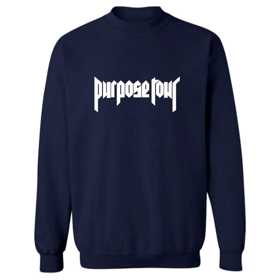 Hoodie Hip Hop Pullover New Arrival Men Purpose Tour Hoodies And Sweatshirts Justin Bieber Purpose Tour Sweatshirt Men