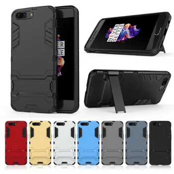 

Brand gligle iron man armor two-in-one protective case for Oneplus 5 case cover shell