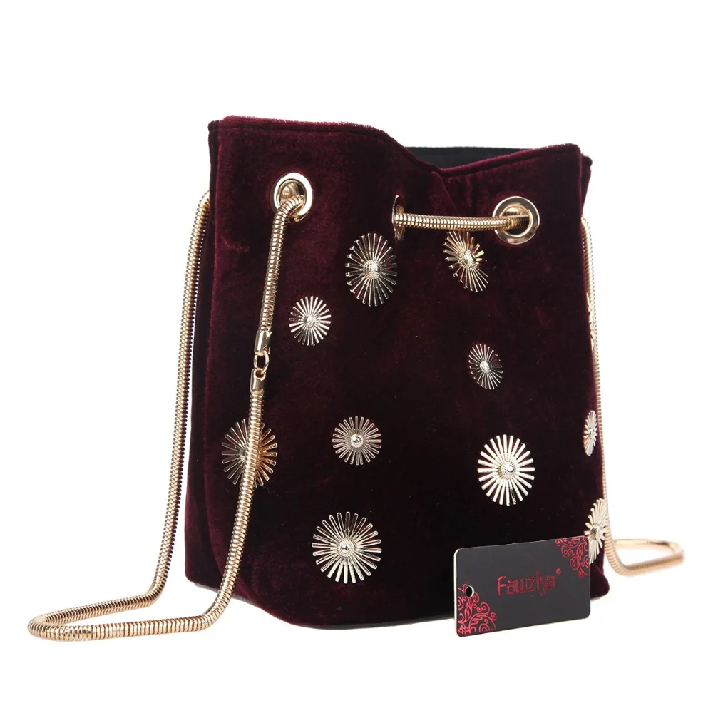 E1874-Fawziya-clutch bag frame-Red (4)
