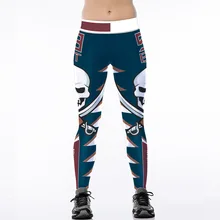 Унисекс футбольная команда Buccaneers 93 обтягивающие штаны тренировка тренажерный зал обучение для йоги бега занятий спортом леггинсы для фитнеса дропшиппинг