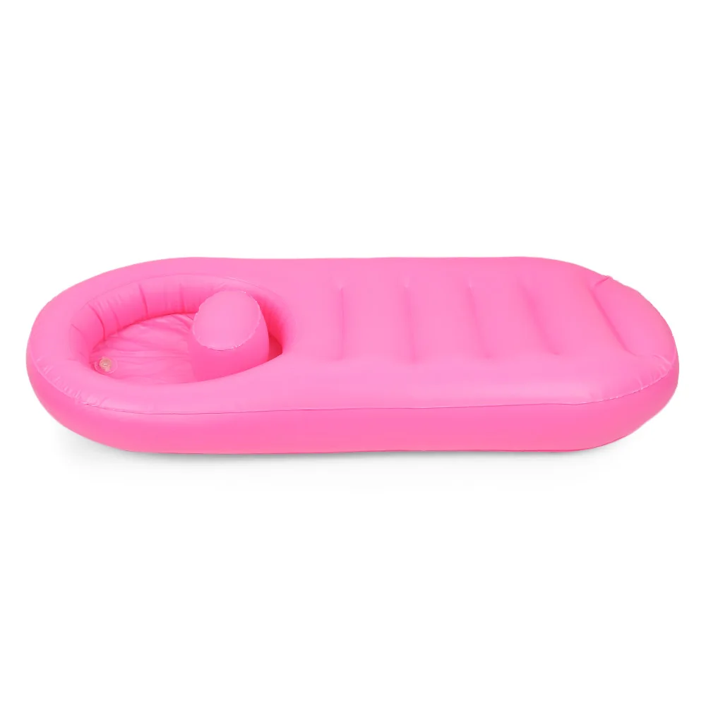 

Portable Inflatable Baby Washing Hair Basin Children Foldable Tray Bathtub Inflatable Lying Baby Hair Washing Tubs Bathtub 2018