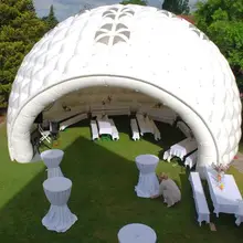 Повторное использование и безопасный красивый большой надувной Свадебный купол