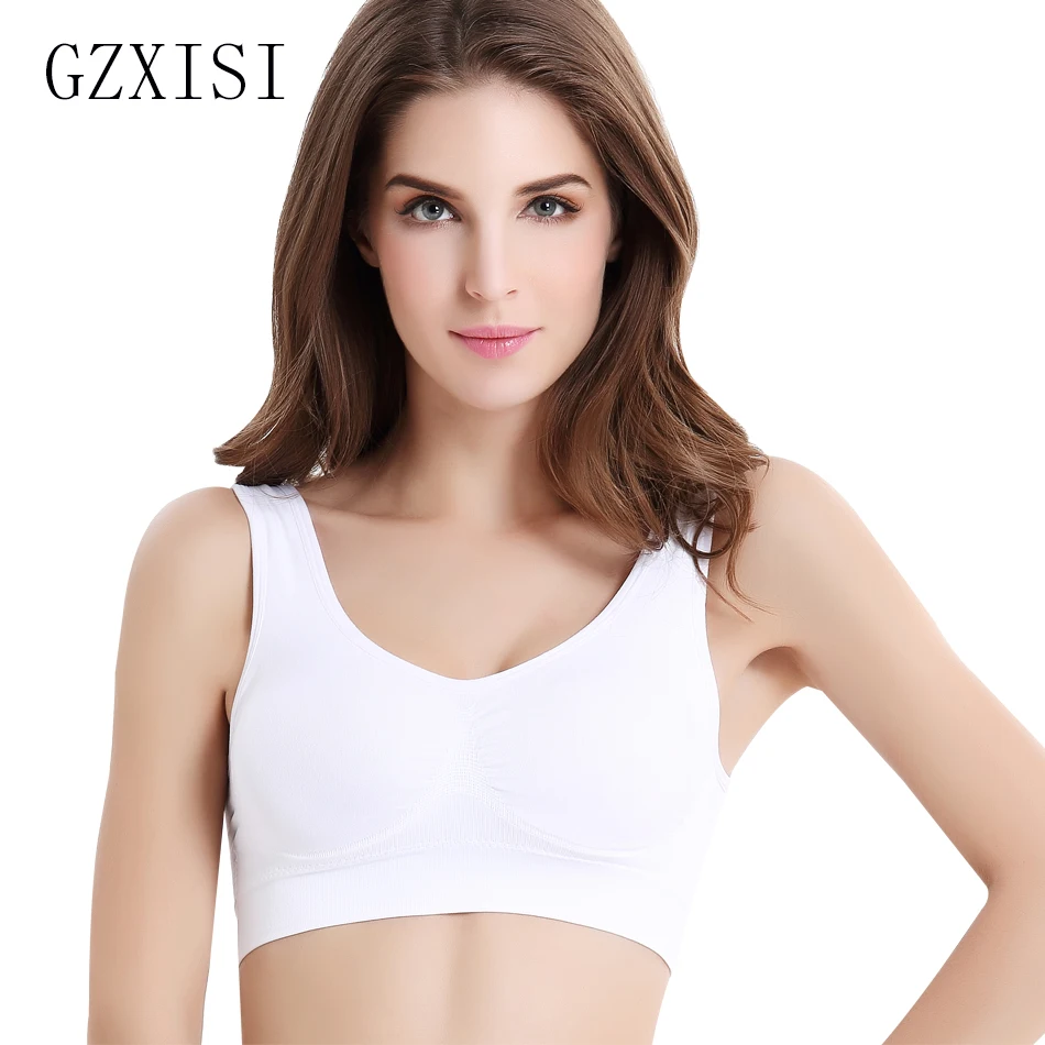 Plus Size 3XL Women Seamless Fitness Breathable Push Up Bras Sexy Lady