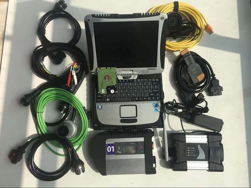  sd connect c4 mb star wifi next for bmw diagnostic programmer scanner used laptops computers cf19 s