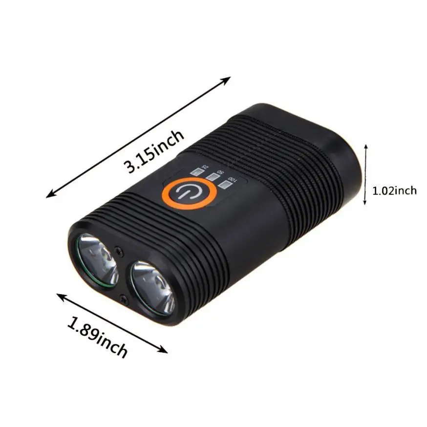 Discount 3 Power Indicator Bike Light USB Rechargeable Waterproof Bicycle Headlamp MTB Front Light Lamp with Bracket Cycling Fenerler P5 3 Discount 3 Power Indicator Bike Light USB Rechargeable Waterproof Bicycle Headlamp MTB Front Light Lamp with Bracket Cycling Fenerler P5 3