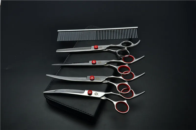 

6inch Pet scissors sets,,Straight & Thinning & Curved scissors sets ,4PCS/package
