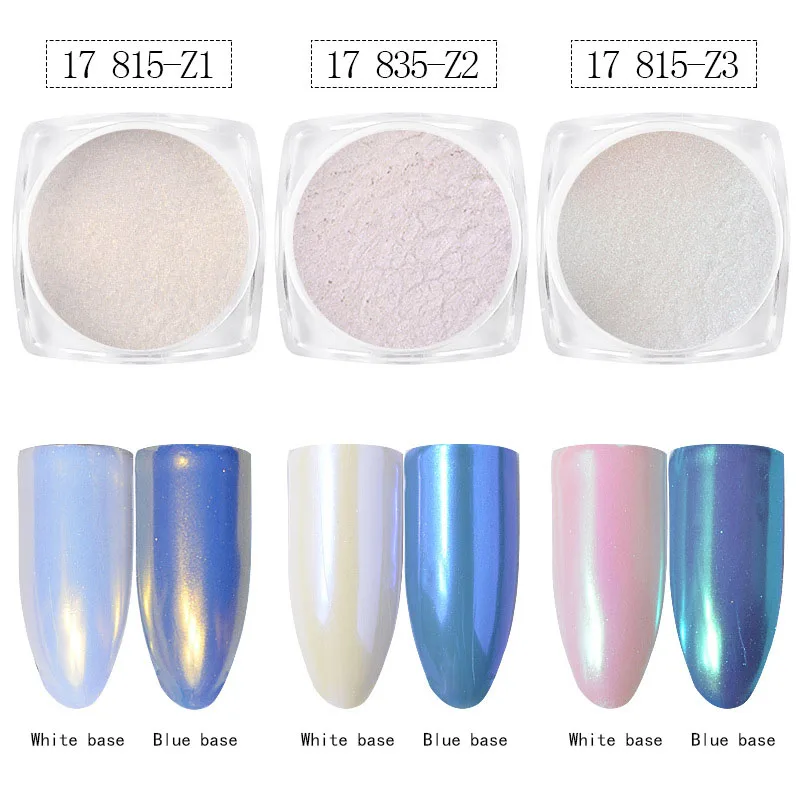 

Magic Nail Shell Powder Metallic Mirror Effect Manicure DIY Decoration