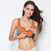 Double Layer Zipper Ladies Fitness Bra Push Up High Padded Shirt Underwear Vest ► Photo 3/6