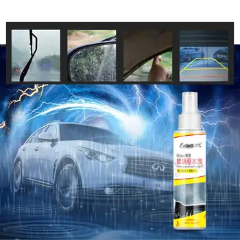 

100ml Car Front Windshield Rearview Mirror Rainproofing Glass Coating Windshield Dewatering Agent Car Rain Film