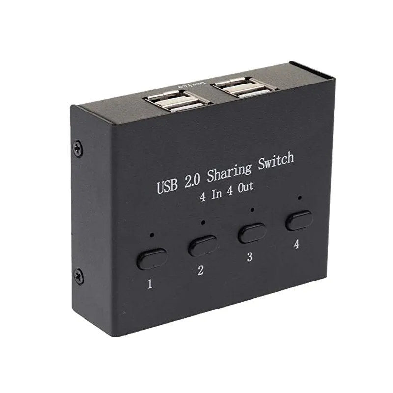 4 port usb sharing switch device 4 in 4 out computer sharing mouse keyboard printer device 1 4 port usb sharing switch device 4 in 4 out computer sharing mouse keyboard printer device 3