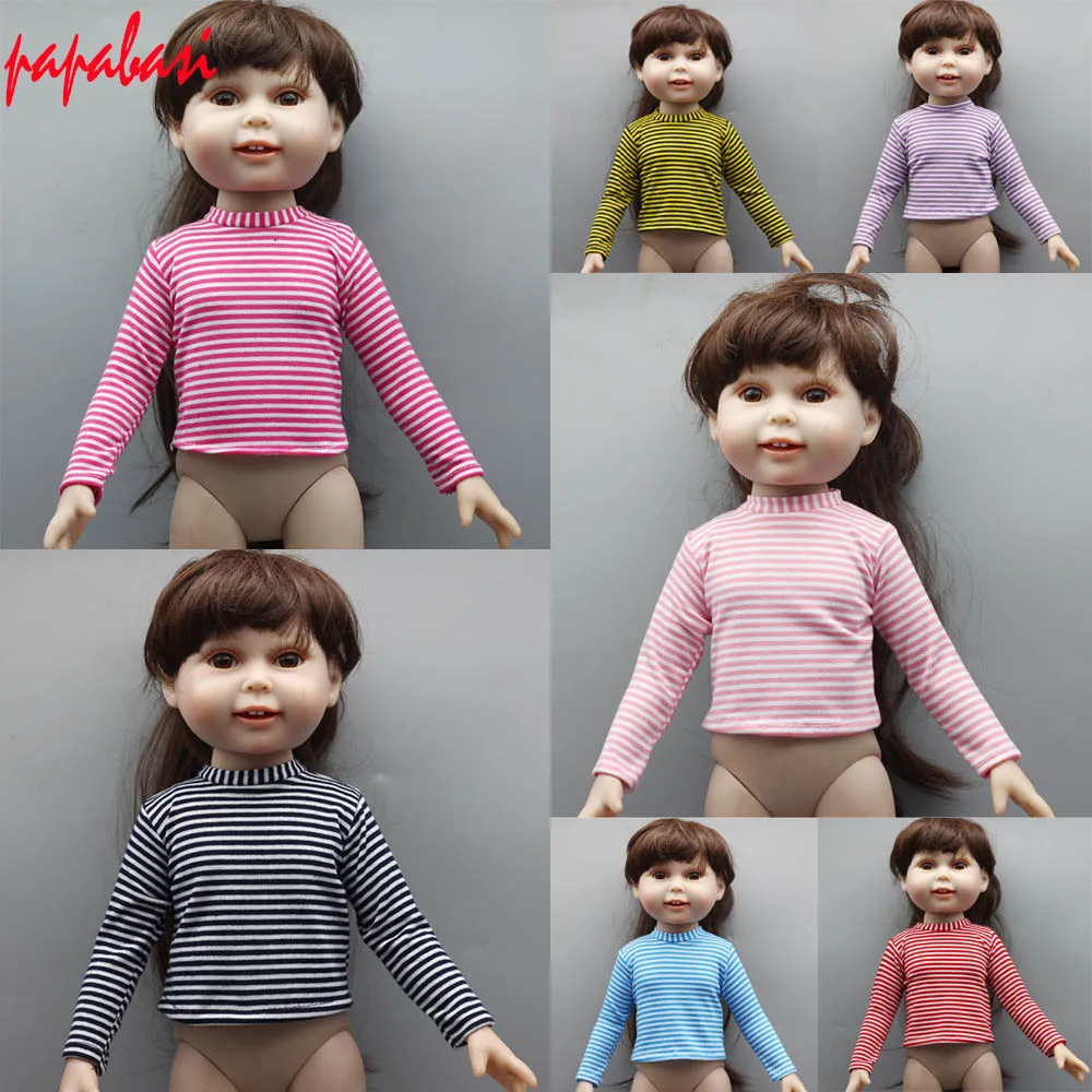 Новинка, 7 цветов, одежда принцессы для куклы, 18 дюймов, куклы для девочек, как подходят 43 см, детские куклы, аксессуары