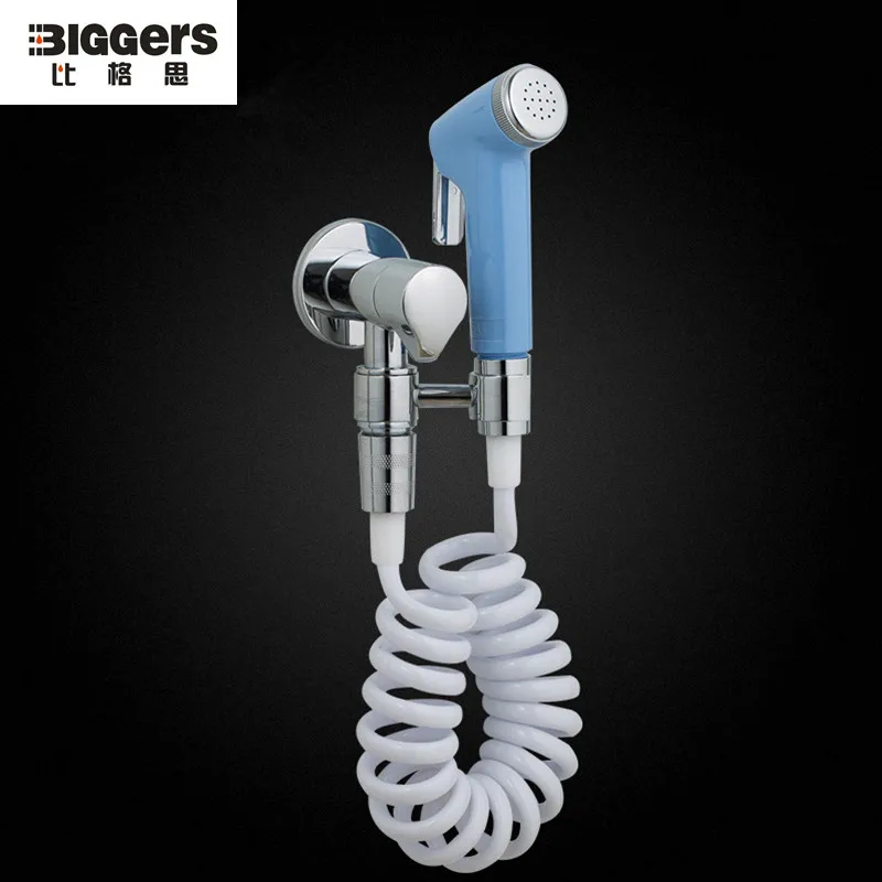 Buy Free shipping chrome finish ABS bidets shower