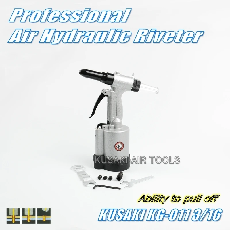 

KG-011H 3/16" Air Riveters / Professional Hydraulic Pneumatic Riveter