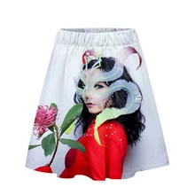 Bjork Новая Летняя женская юбка с 3D принтом модная уличная короткая горячая Распродажа юбок для девочек Повседневная модная летняя одежда