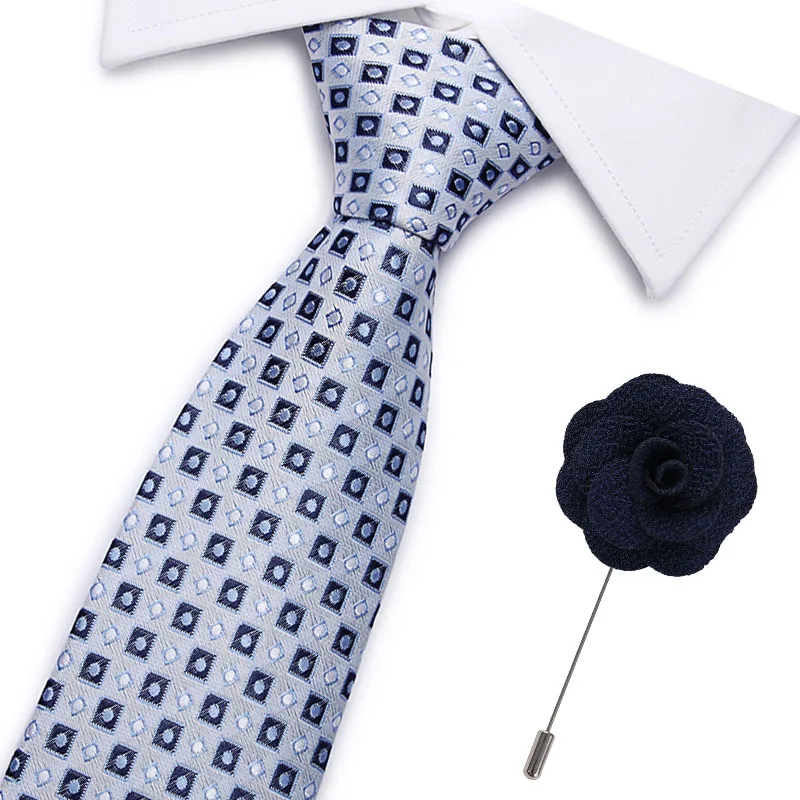 

Men tie 7.5cm Business skinny ties Mens Fashion Corbatas Gravata Jacquard BowTie Wedding dress Shirt accessories neckties