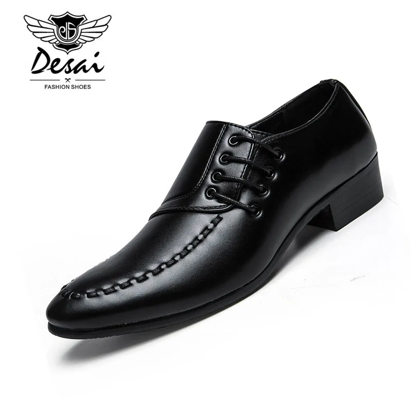 

Men's England Pointed Shoes Creative Trend Personality Business Casual Fashion Wedding Shoes