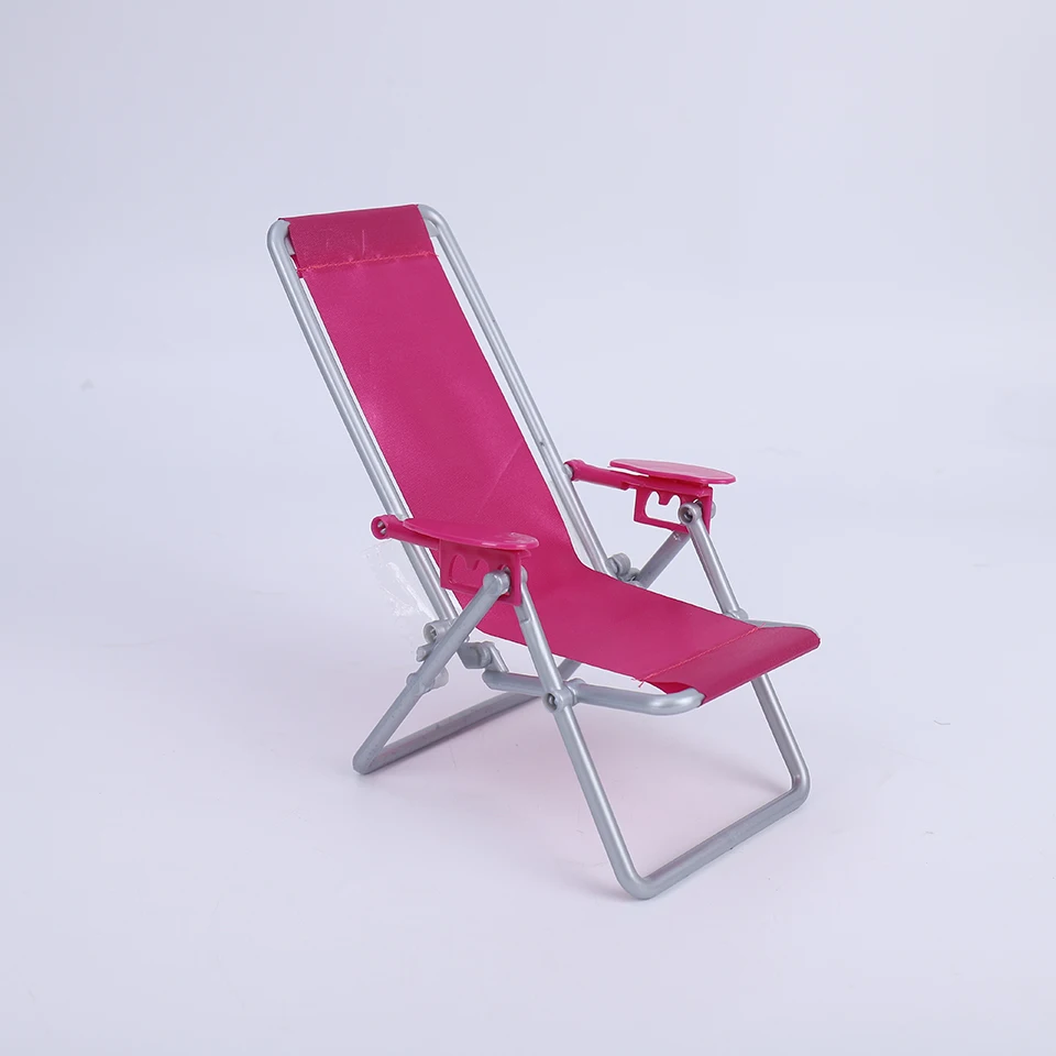Cataleya BJD Doll 1/6 аксессуары для плавательного складного стула дом розовый пляжный стул по потере только в течение нескольких дней