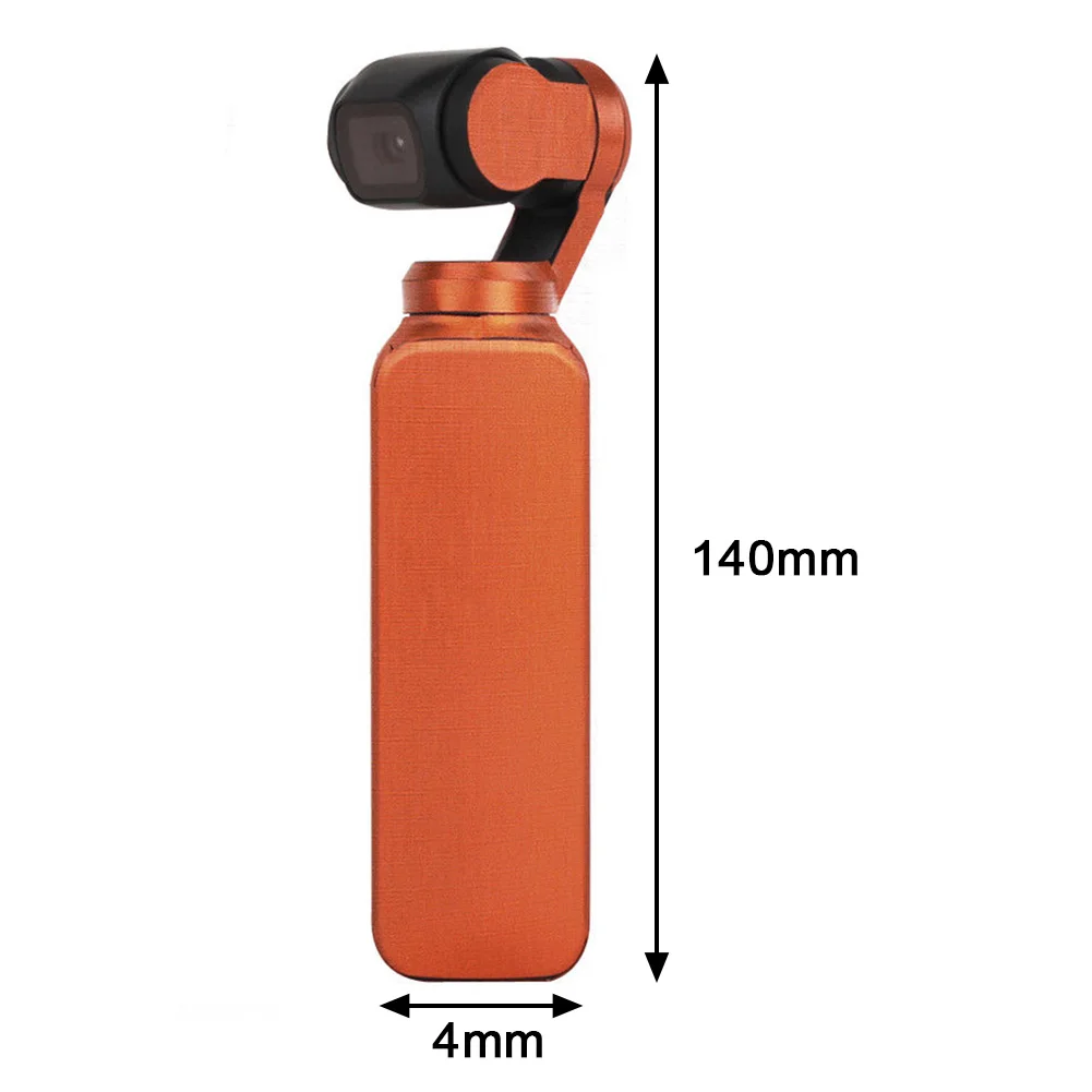Камера наклейка кожа водонепроницаемый металлический цвет против царапин DIY матовая текстура пвх твердый карданный аксессуары для DJI OSMO Pocket