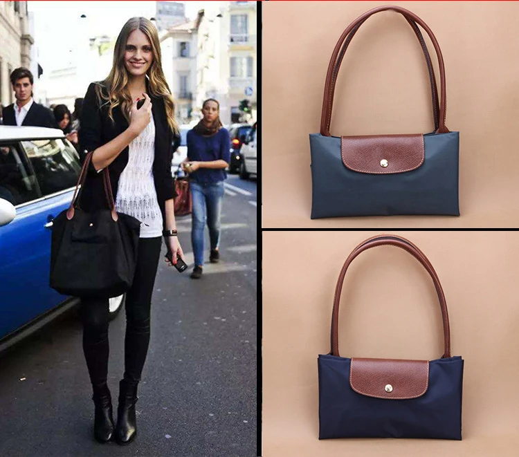  2019 Famous Brands Women Bags Shoulder Bag Handbag Waterproof Nylon Leather Beach bag Designer Fold - 32962216306